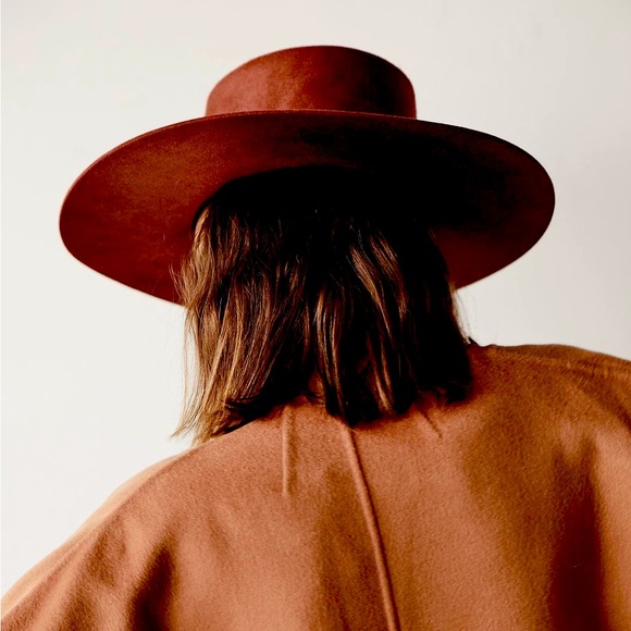 Janessa Leone Accessories - Janessa Leone Laurena Felt Bolero Hat